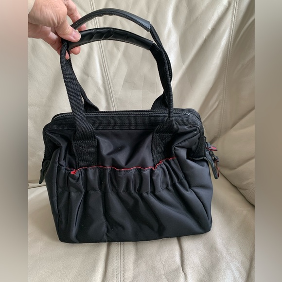 Artisan & Artist CLASSIC - CLASP OPENING COMPACT HANDBAG from Japan - NEW - Picture 8 of 16